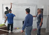 بهسازی هزار و ۵۰۰ کلاس درس اردبیل با مشارکت گروه‌های جهادی